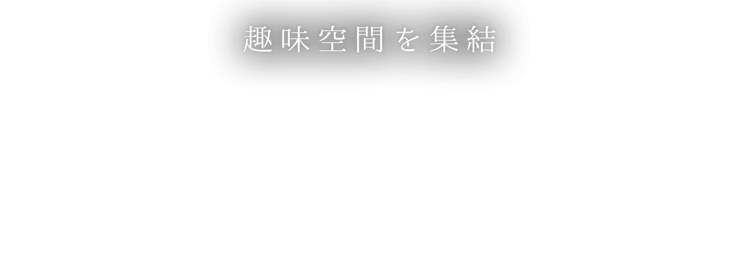 趣味空間を集結